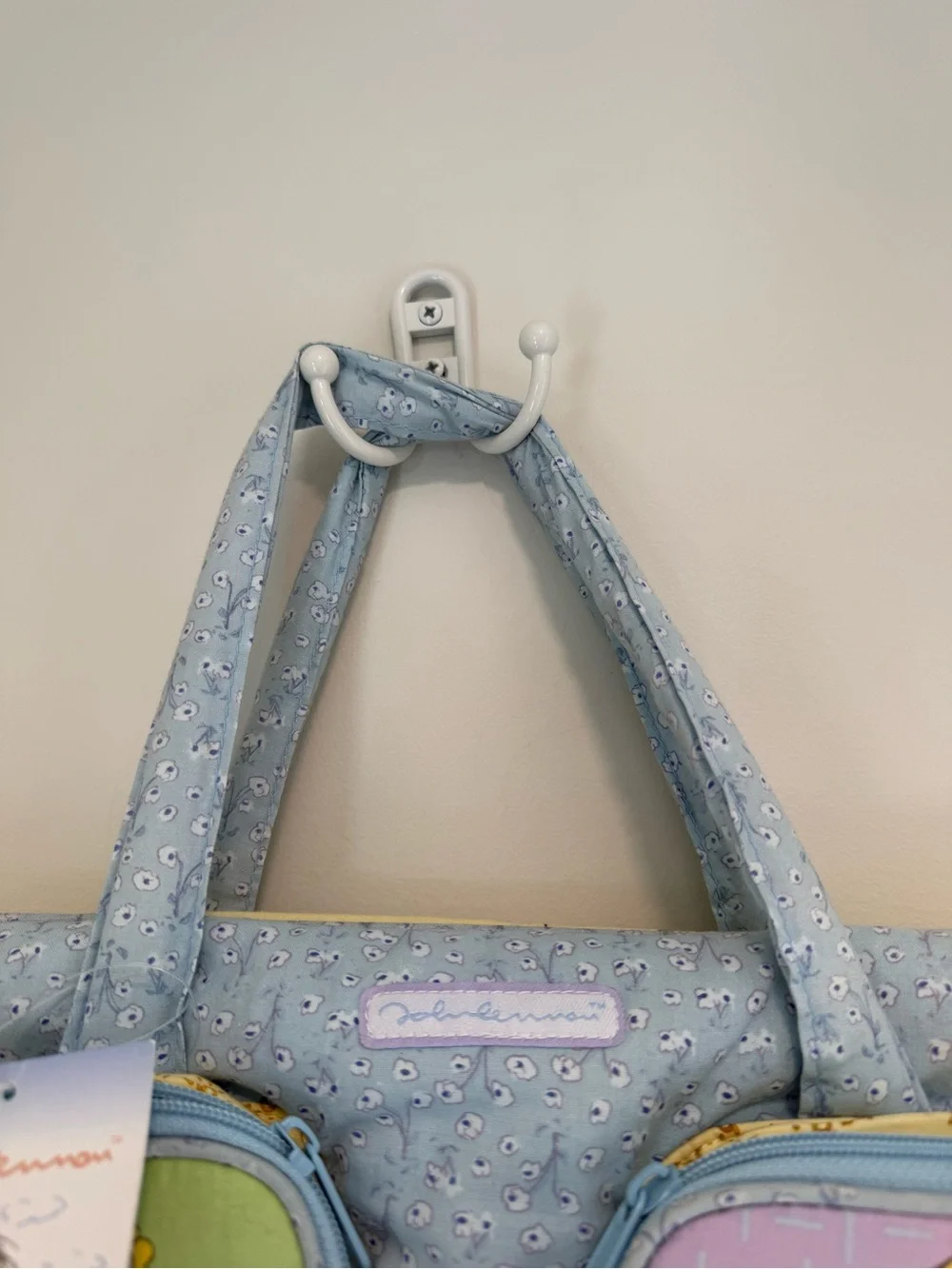 Carters John Lennon Diaper Bag Baby RARE Infant Real Love Animal Parade